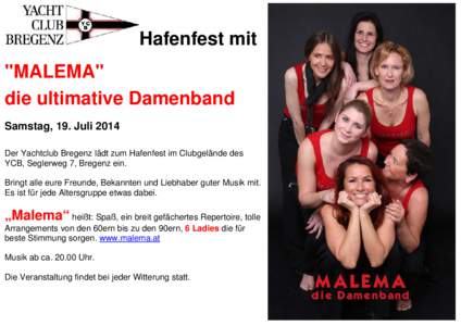 Hafenfest mit 