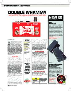 DigiTech Whammy / Waves / Guitars / MIDI / Synthesizer / Glissando / Music / Effects units / Sound