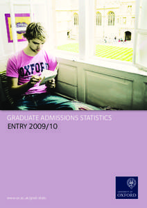 Graduate Admissions Statistics[removed]GRADUATE ADMISSIONS STATISTICS ENTRY[removed]
