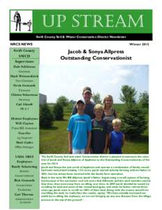 UP STREAM Swift County Soil & Water Conservation District Newsletter NRCS NEWS  Swift County