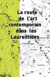 La route de l’art contemporain dans les Laurentides