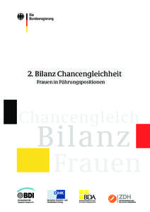 2. Bilanz Chancengleichheit Frauen in Führungspositionen Chancengleich  Bilanz