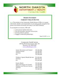 Health policy / Preventive medicine / Health promotion / Chronic / Public health / Breastfeeding / Health communication / Massachusetts Department of Public Health / Health education / Health / Medicine / Medical terms