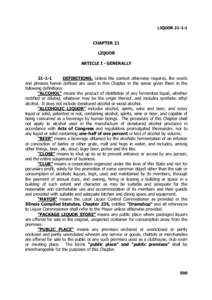 Liquor license / Alcoholic beverage / Prohibition / Bar / Household chemicals / Alcohol laws of Missouri / Alcohol laws of Australia / Alcohol / Alcohol law / Licenses