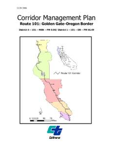 Corridor Management Plan - Route 101