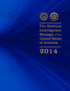 The National Intelligence Strategy of the United States of America