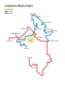 Linjekarta Mjuka linjen nnnn Linje 40 nnnn Linje 41 nnnn Linje 42  Gamla Uppsala