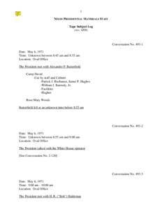 Operation Condor / Richard Nixon / Charles Colson / George P. Shultz / Oval Office / Gerald Ford / Norman Borlaug / President of the United States / Alexander Butterfield / United States / Military personnel / Henry Kissinger