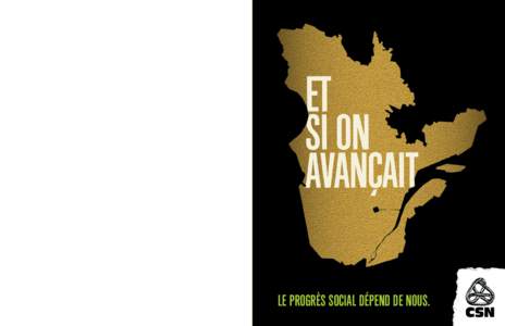 WWW.CSN.QC.CA  PUBLIÉ PAR LA CONFÉDÉRATION DES SYNDICATS NATIONAUX Recherche et rédaction :	 Josée Lamoureux, Service des relations du travail de la CSN Contribution : 	 Jacqueline Rodrigue, Service des communicatio