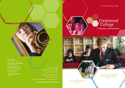 ‘‘Learning, Achieving, Leading’’  Crestwood