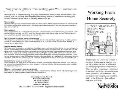 Wireless networking / Electronic engineering / Cryptographic protocols / Wi-Fi / Internet privacy / Wireless LAN / Wireless access point / Wireless security / Router / Computing / Technology / Computer network security