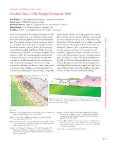Earthquake / Nicolas Ambraseys / Geology / Engineering / Education / Seismology / Kangra / Kangra earthquake