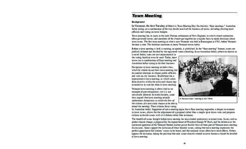 Vermont History and Social Sciences Grade Expectations  Initiate an inquiry (9-10:1; 11-12:1); Design research (9-10:3; 11-12:3); Conduct research (9-10:4; 11-12:4); Communicate findings (9-10:7; 11-12:7); Connect past w