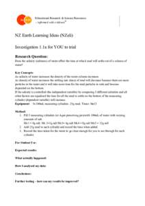 Microsoft Word - NZ Earth Learning Ideas.docx