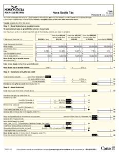 T3NS  Nova Scotia Tax T3 2013 Protected B when completed