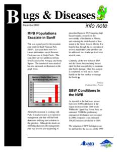 B  ugs & Diseases info note  December 2000
