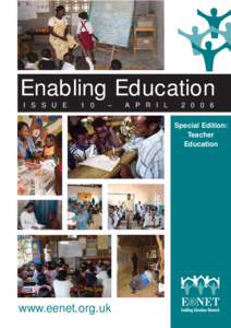 Enabling Education I S S U E 1 0  –