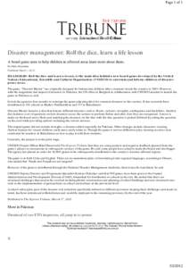 http://tribune.com.pk/story[removed]disaster-management-roll-the