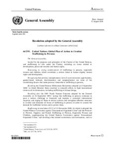 United Nations  A/RES[removed]General Assembly