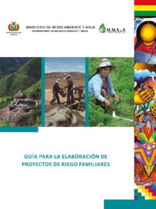 Estado Plurinacional de Bolivia Ministerio de medio ambiente y agua viceministerio de recursos hídricos y riego