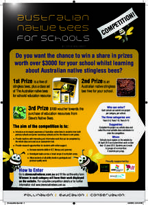 Australian Native Bees for schools ! N