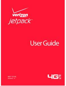 User Guide  MiFi® 5510L[removed]R1  ©2013 Novatel Wireless, Inc. All rights reserved. The information contained in this document is subject to change