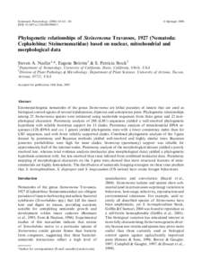 Integral membrane proteins / DNA / Mitochondrial DNA / Maximum parsimony / TIG1 / Chorionic gonadotropin alpha / Biology / Genetics / Peptide hormones