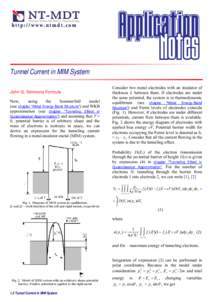 Field electron emission / Work function / Physics / Quantum mechanics / Electrical engineering