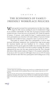 C H A P T E R  4 THE ECONOMICS OF FAMILYFRIENDLY WORKPLACE POLICIES