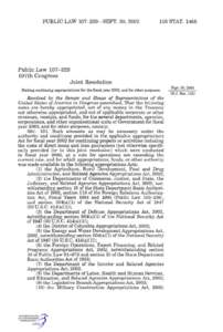 PUBLIC LAW[removed]—SEPT. 30, [removed]STAT[removed]Public Law[removed]107th Congress