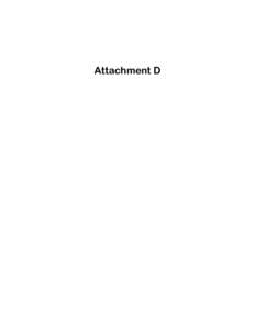 Attachment D  HARRIS MILLER MILLER & HANSON INC. 77 South Bedford Street Burlington, MA[removed]T[removed]