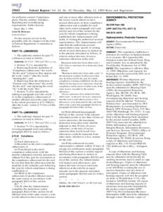 [removed]Federal Register / Vol. 64, No[removed]Thursday, May 13, [removed]Rules and Regulations Air pollution control, Compliance plans, Electric utilities, Penalties,