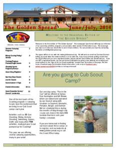 Recreation / Cub Scouting / Scouting in California / Golden Spread Council / Cub Scouts / Eagle Scout / Utah National Parks Council / Scouting and Guiding in Argentina / Scouting / Local councils of the Boy Scouts of America / Outdoor recreation