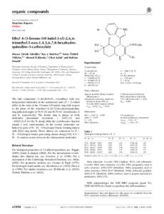 Ethyl 4-(5-bromo-1H-indol-3-yl)-2,6,6-trimethyl-5-oxo-1,4,5,6,7,8-hexahydroquinoline-3-carboxylate