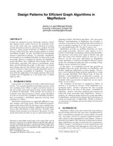 Distributed computing architecture / MapReduce / Parallel computing / NP-complete problems / PageRank / Eulerian path / Graph / Topological graph theory / Connected component / Graph theory / Mathematics / Theoretical computer science