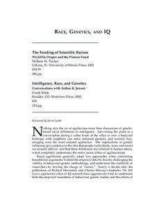 Parapsychologists / Psychometrics / Arthur Jensen / Pioneer Fund / Race and intelligence / The Bell Curve / Intelligence quotient / Scientific racism / Richard Lynn / Intelligence / London School of Differential Psychology / Eugenics