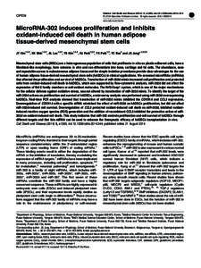 OPEN  Citation: Cell Death and Disease[removed], e1385; doi:[removed]cddis[removed] & 2014 Macmillan Publishers Limited All rights reserved[removed]www.nature.com/cddis