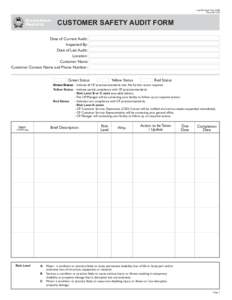 Industry Safety Audit Form.cdr