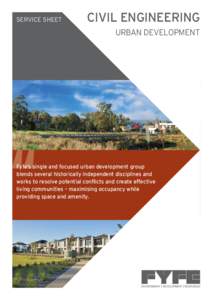 Environment / Urban planning in Australia / Water management / Water treatment / Water-sensitive urban design / Urban design / Urban planning / Civil engineering / Architect / Construction / Architecture / Environmental design
