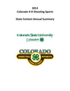 Microsoft Word[removed]Colorado 4-H Shooting Sports State Contest Annual Summary