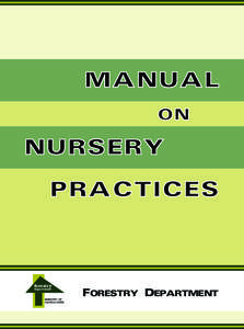 MANUAL ON NURSERY PRACTICES