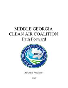 MIDDLE GEORGIA CLEAN AIR COALITION Path Forward Advance Program 2015