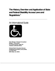 Web accessibility / Special education in the United States / Disability rights / Accessibility / Ergonomics / Urban design / Americans with Disabilities Act / Architectural Barriers Act / Disability rights movement / Design / Visual arts / Architecture