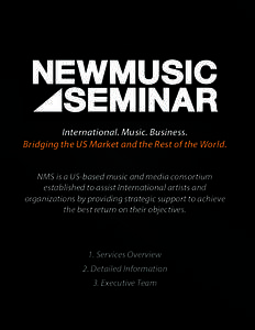 Music industry / National Military Strategy / Music / Dance Music Report / Cisco Systems / Publishing / New Music Seminar / Tom Silverman / American Association of Independent Music