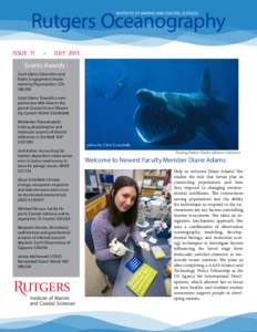 Rutgers Oceanography Institute of Marine and Coastal Sciences Issue 11  •