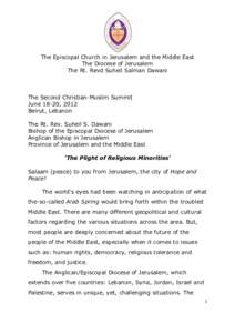 Microsoft Word - Christian-Muslim Summit 2012.doc