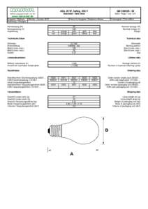 NARVA Lichtquellen GmbH + Co. KG  AGL 25 W, farbig, 230 V QD[removed]