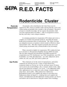 Pesticides in the United States / Chemistry / Brodifacoum / Agriculture / Pesticide / Federal Insecticide /  Fungicide /  and Rodenticide Act / Bromadiolone / Organic chemistry / Rodenticides / Organobromides / Vitamin K antagonists