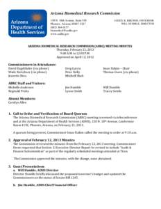 Healthcare-Associated Infection Advisory Committee