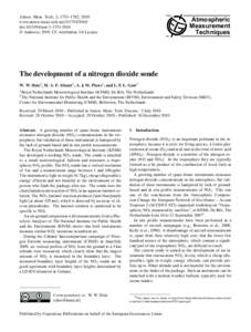 Atmos. Meas. Tech., 3, 1753–1762, 2010 www.atmos-meas-tech.netdoi:amt © Author(sCC Attribution 3.0 License.  Atmospheric